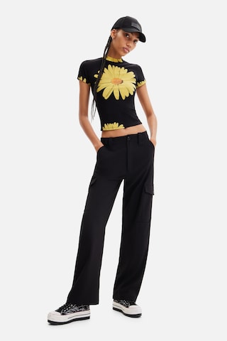 Desigual Regular Cargo Pants in Black