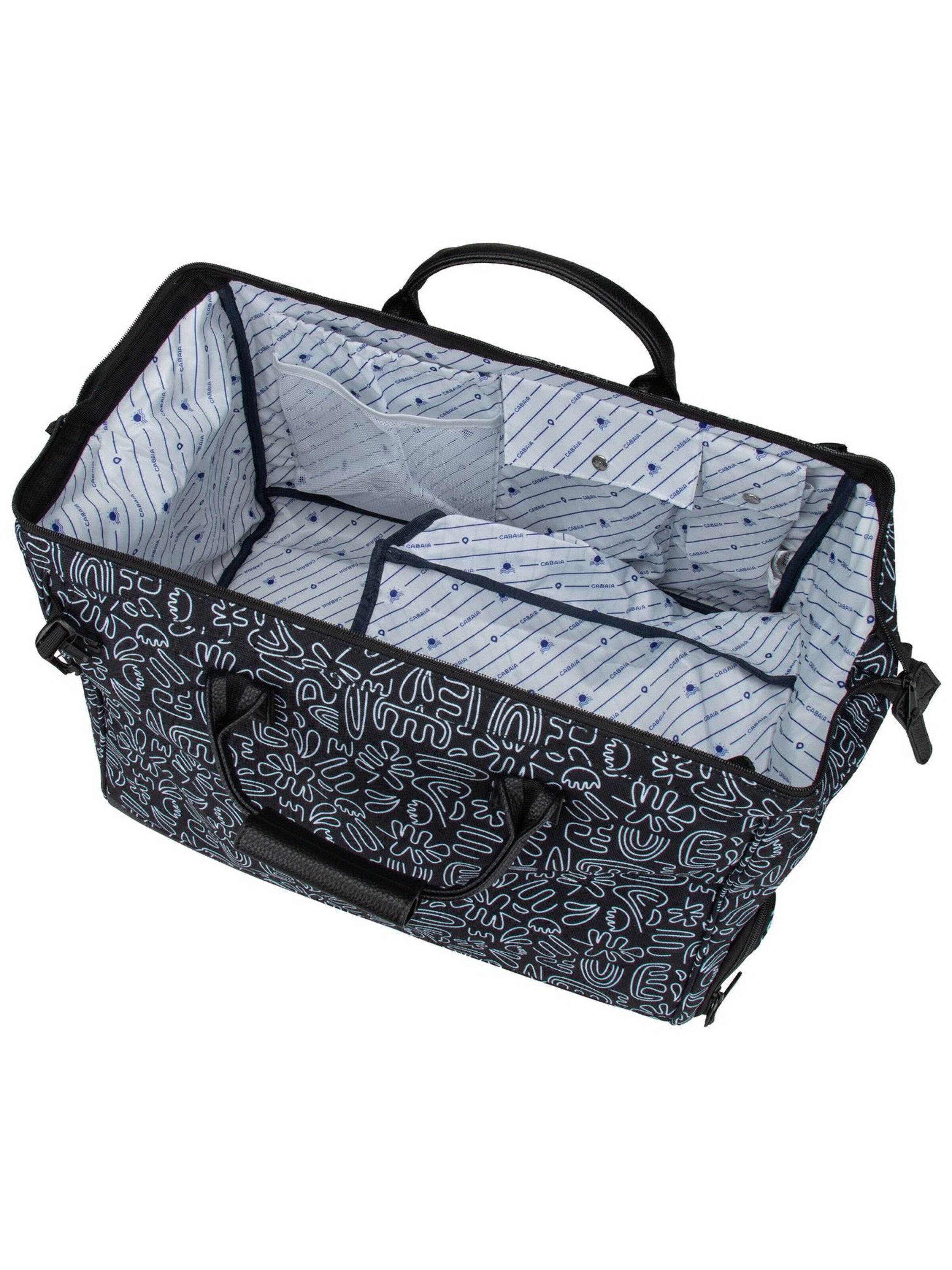 Cabaia Travel Bag 'V2 Oxford ' in Black