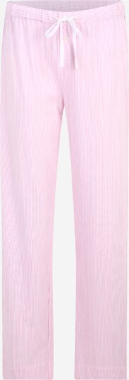 Lauren Ralph Lauren Pidžaamapüksid roosa / valge, Tootevaade