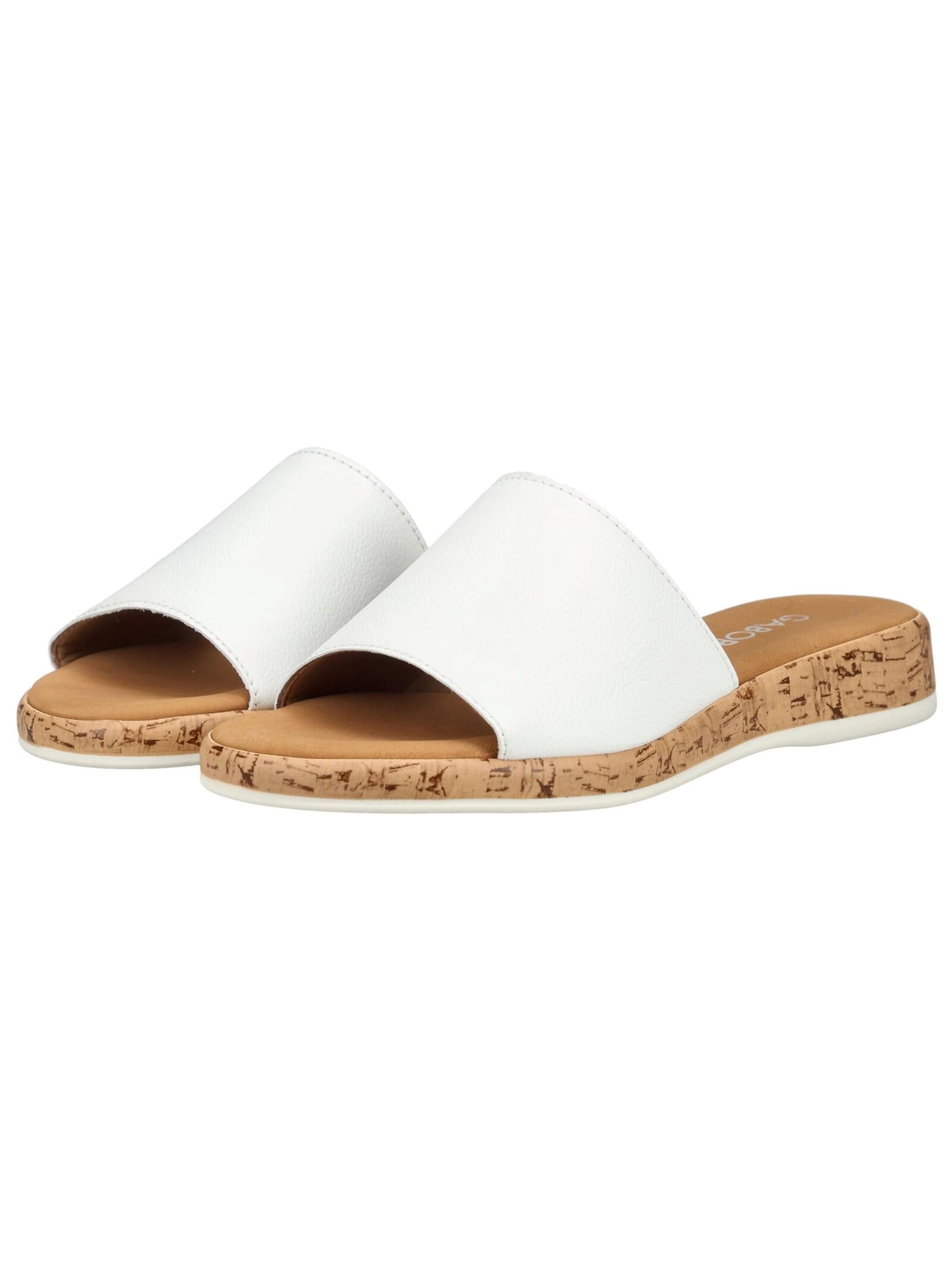 Zoccoletto di GABOR in bianco