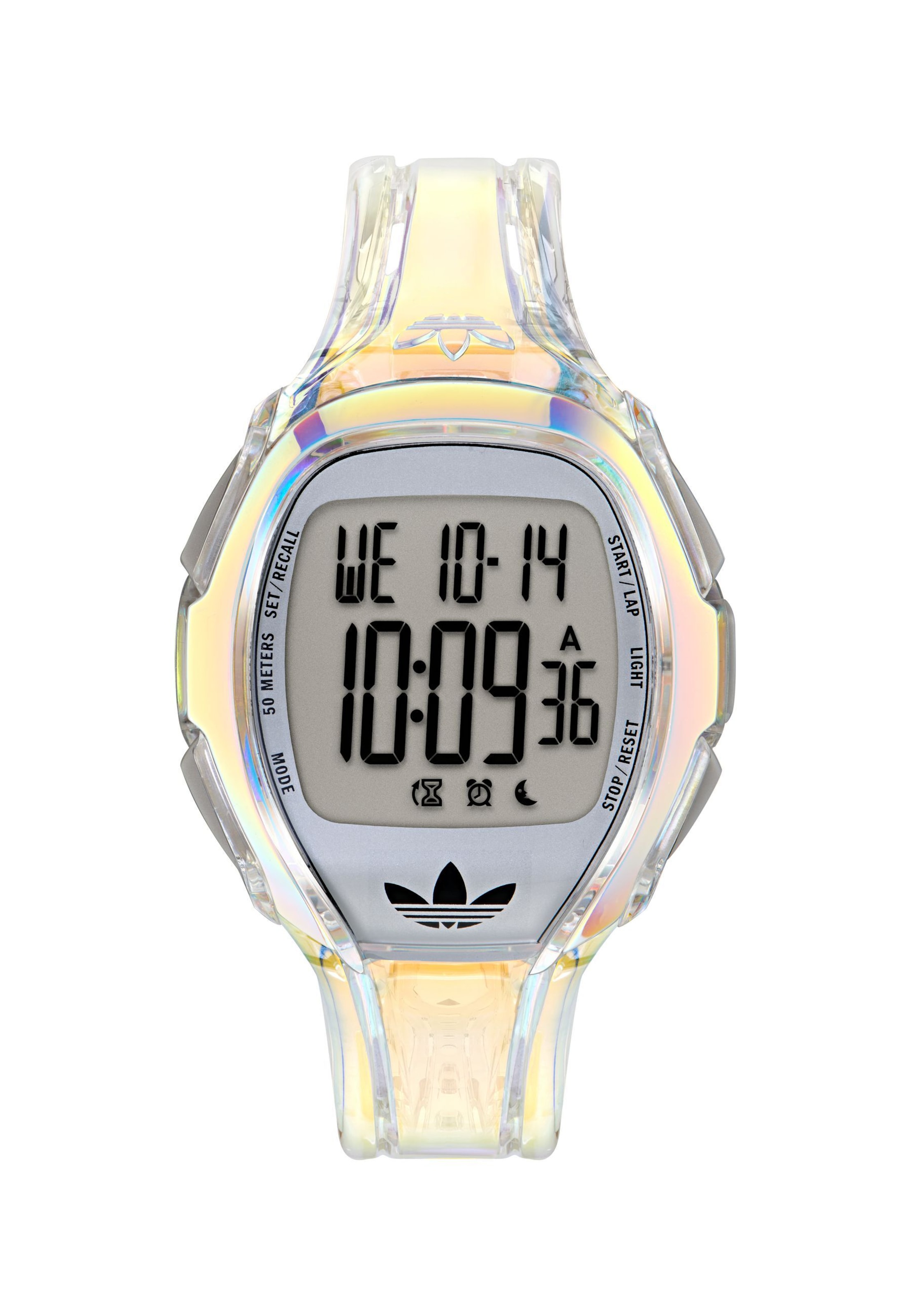 ADIDAS ORIGINALS Uhr 'Athletics One' in Transparent: Vorderseite