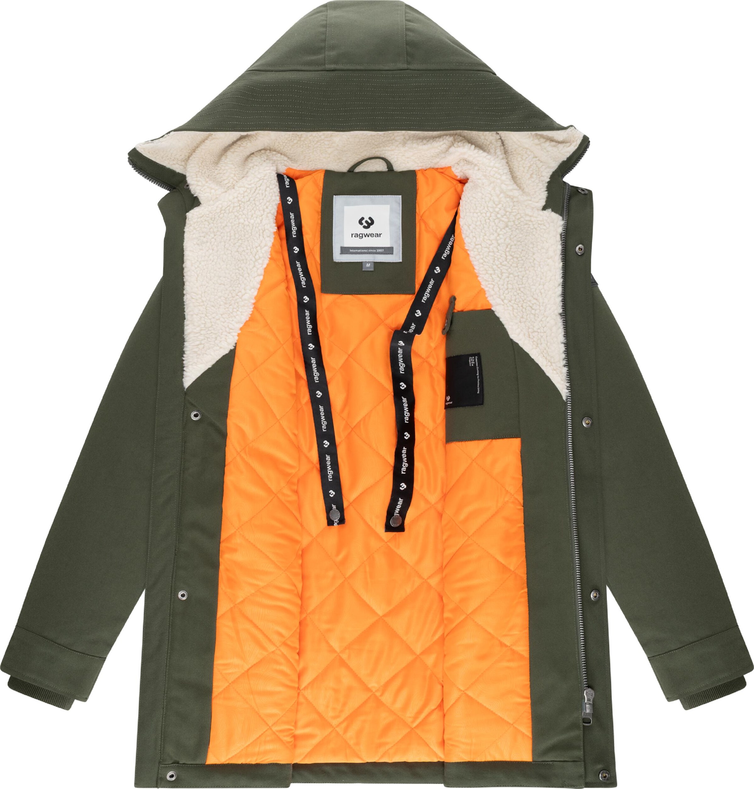 Cappotto invernale 'Mr Cany' di Ragwear in verde