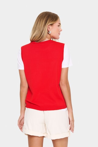 SAINT TROPEZ - Jersey 'SZMila' en rojo