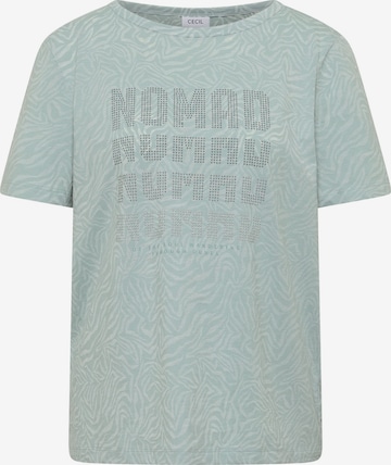 CECIL T-Shirt in Grün: Vorderseite
