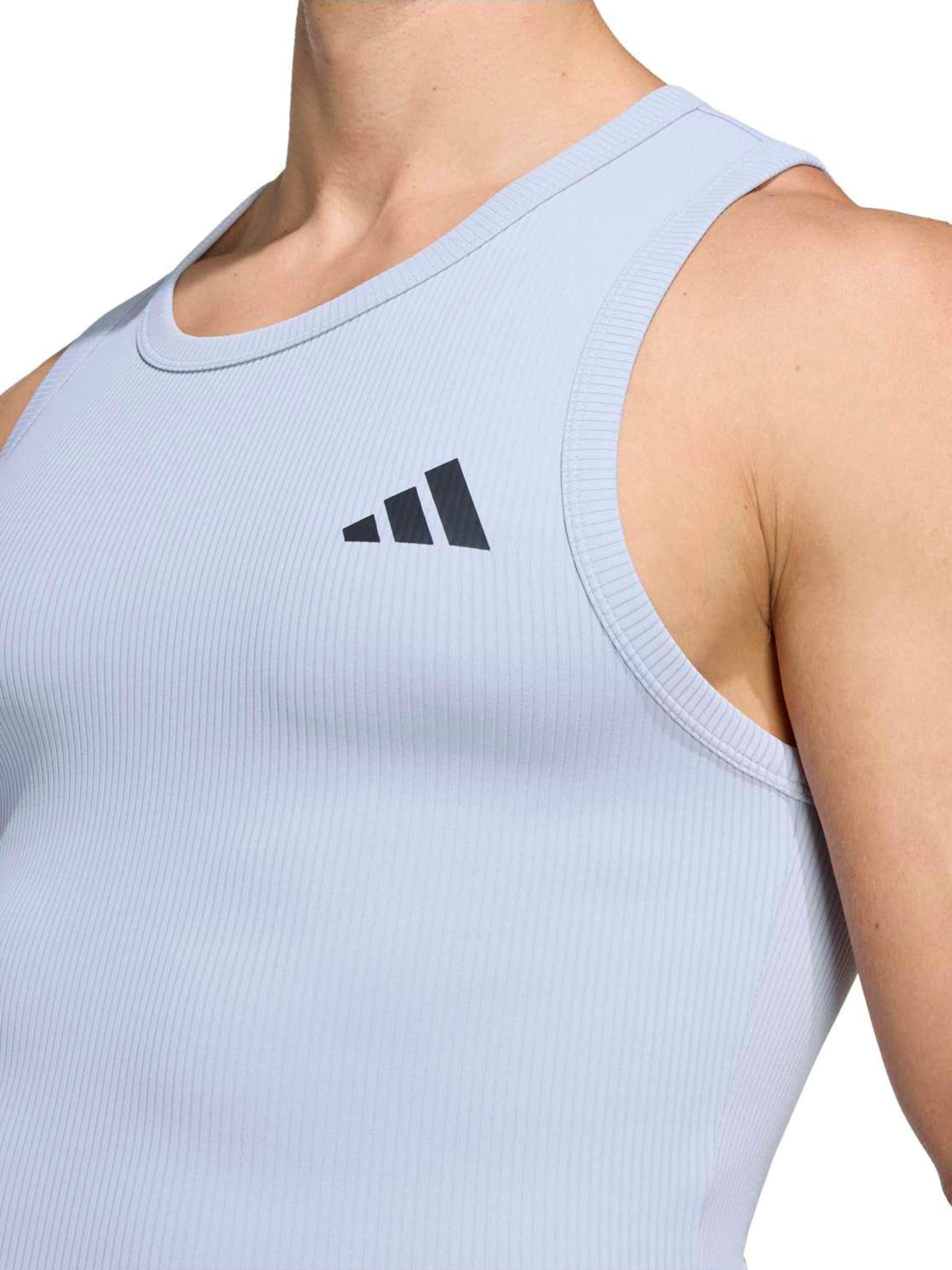 T-Shirt fonctionnel 'Power Ess' ADIDAS PERFORMANCE en gris