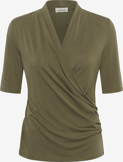 SOAKED IN LUXURY Bluse 'Columbine' in L in oliv, Produktansicht