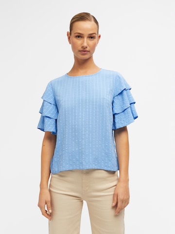 OBJECT - Blusa 'Viva' em azul: frente