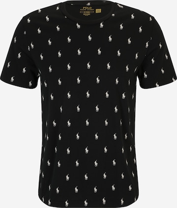 Polo Ralph Lauren - Camiseta térmica en negro: frente