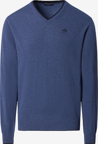 Pull-over North Sails en bleu : devant