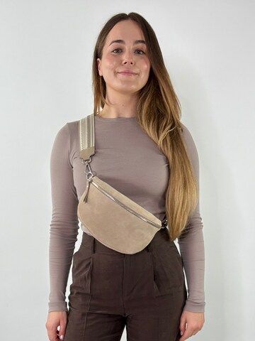 Marsupio 'GAIA medium' di lePelou in beige