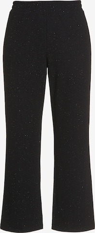 Ulla Popken Bootcut Broek 'MARY' in Zwart: voorkant