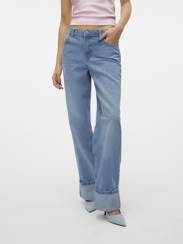 VERO MODA Regular Jeans in Blauw: voorkant