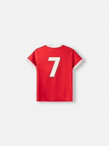 Bershka Shirts i rød