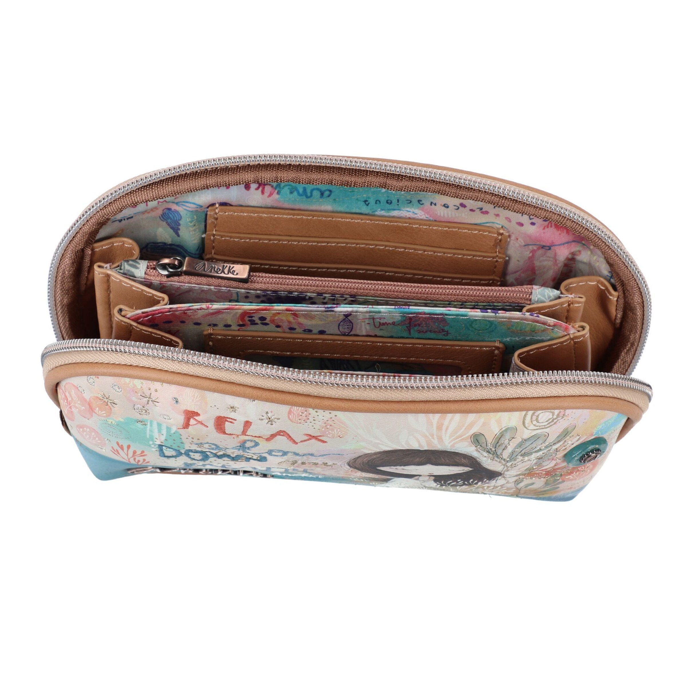 Anekke Portemonnaie in Mischfarben