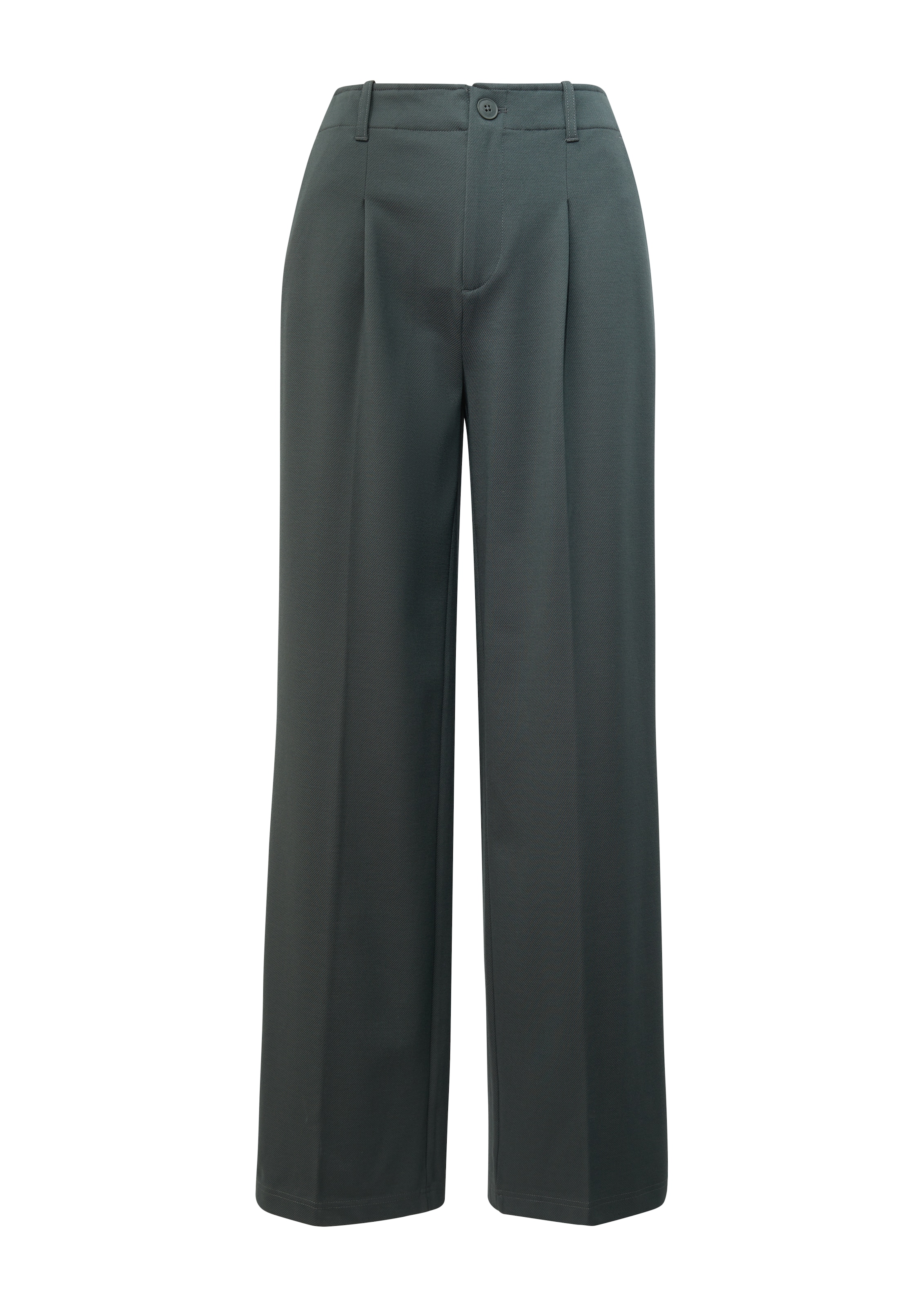 s.Oliver Bügelfaltenhose in Grau: Vorderseite