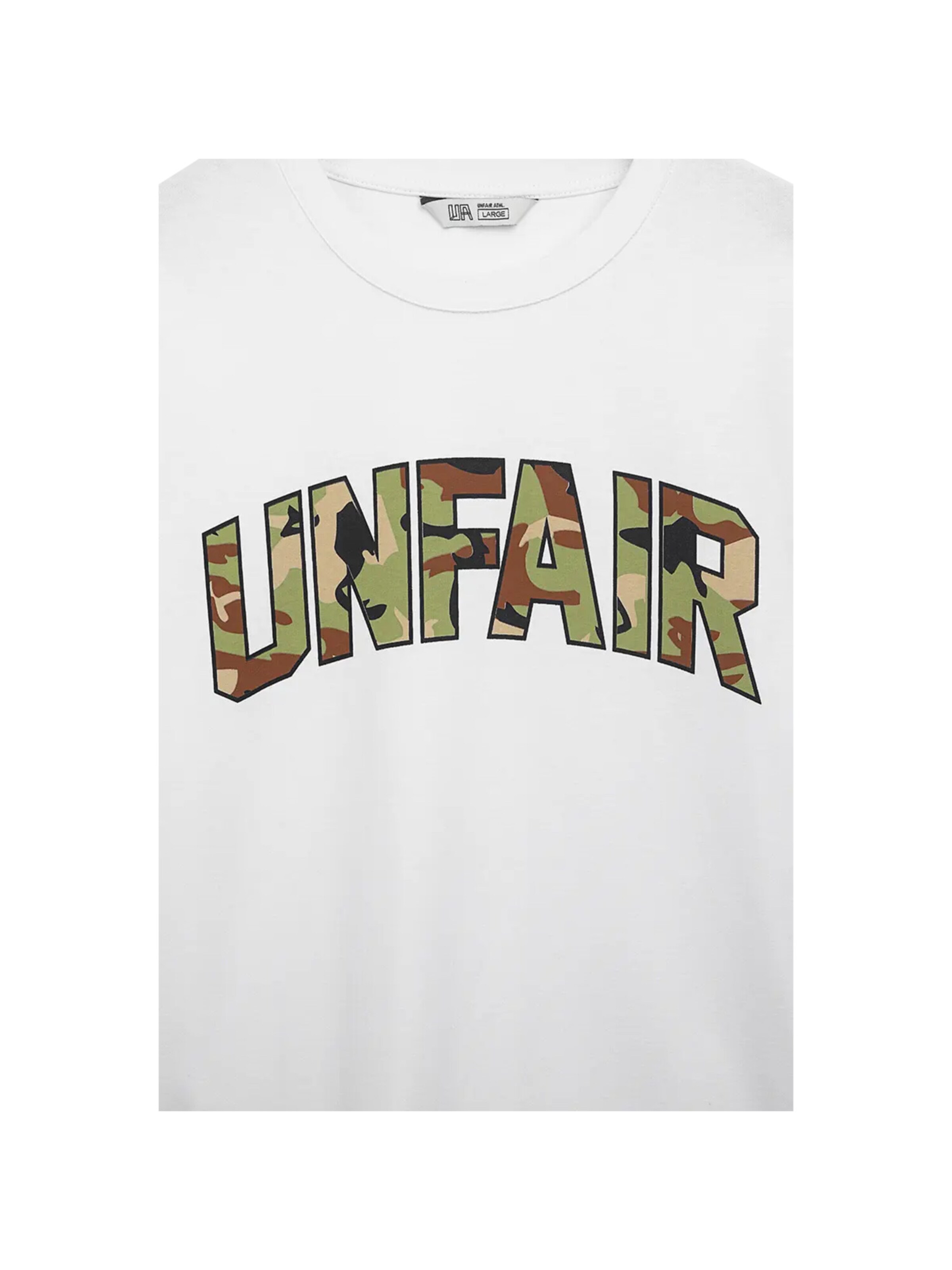 Maglietta 'Woodland' di Unfair Athletics in bianco