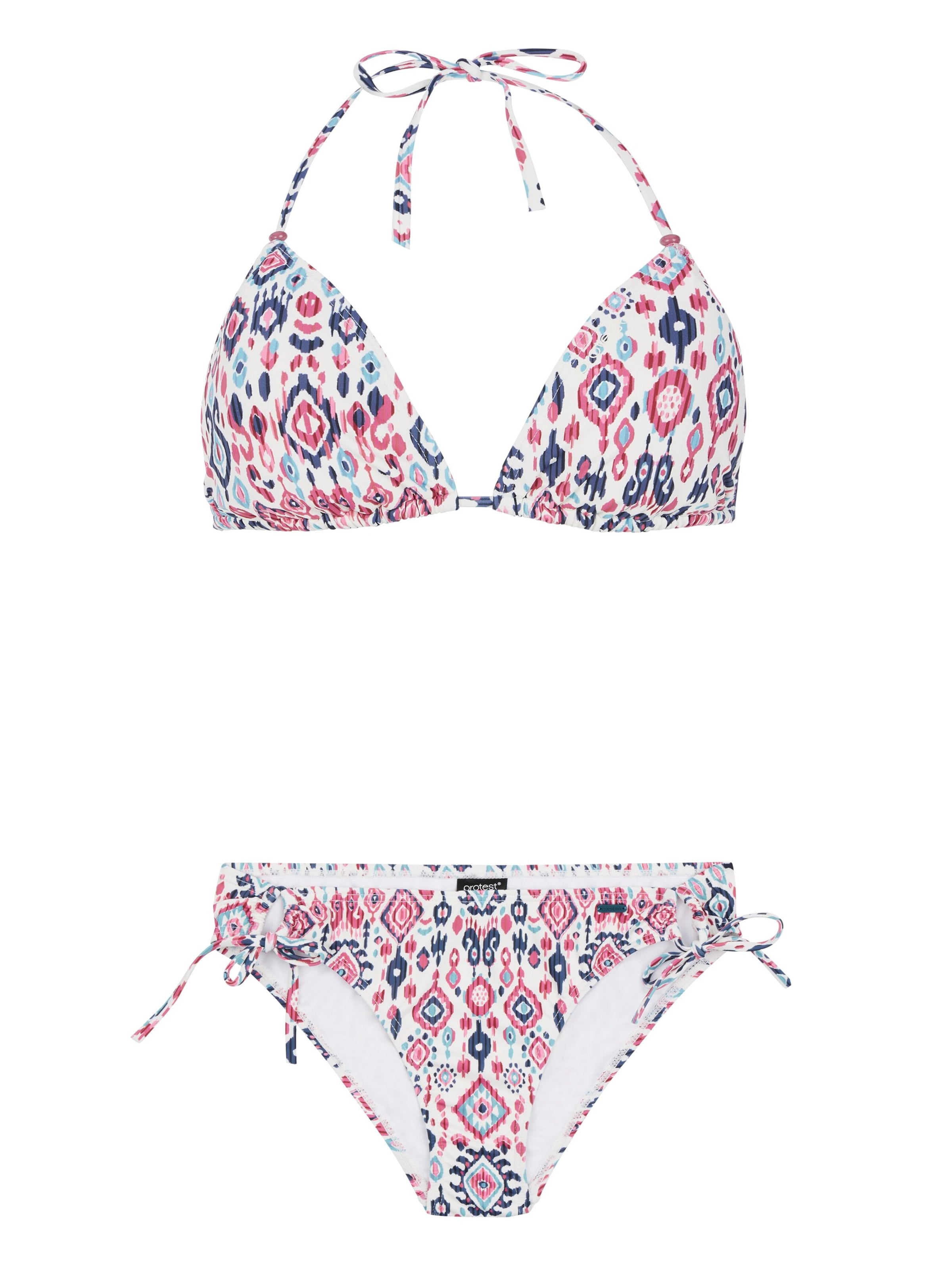 PROTEST Triangle Bikini 'PRTVAJEN' in White: front