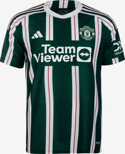 ADIDAS PERFORMANCE Jersey 'Manchester United  Away Authentic 2022/2023' in Dark green / Carmine red / White, Item view
