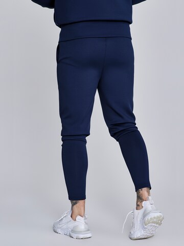 SikSilk Slimfit Broek in Blauw