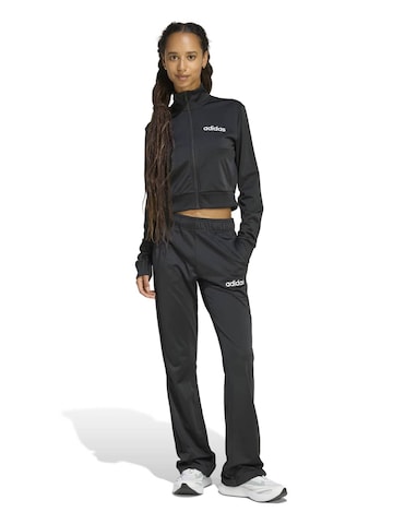 ADIDAS SPORTSWEAR Tracksuit in Black: front