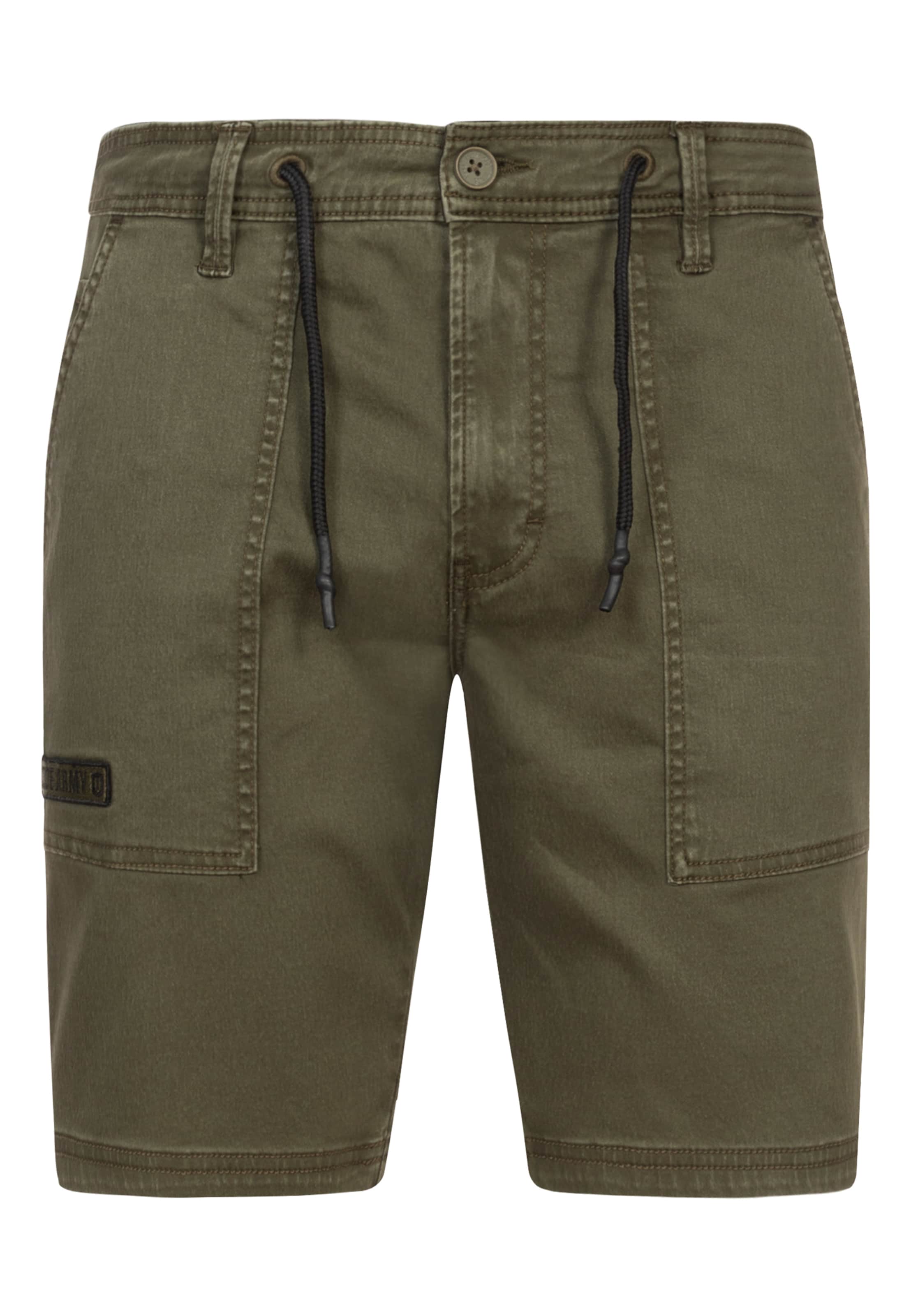 INDICODE JEANS Trousers 'Diago' in Green: front
