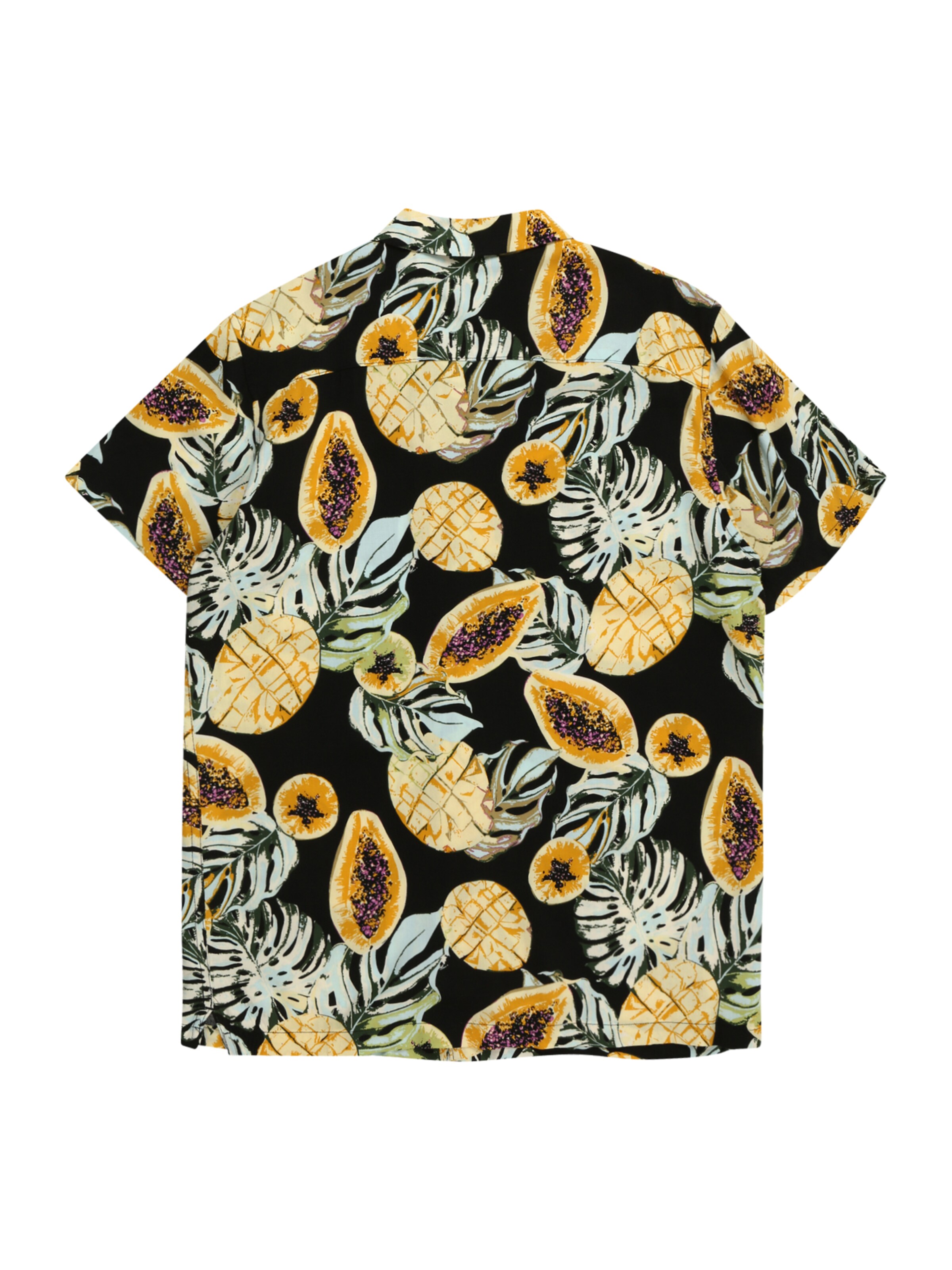 Coupe regular Chemise 'Luke Tampa' Jack & Jones Junior en noir