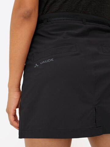 VAUDE Sports skirt ' W Tremalzo  SK IV ' in Black