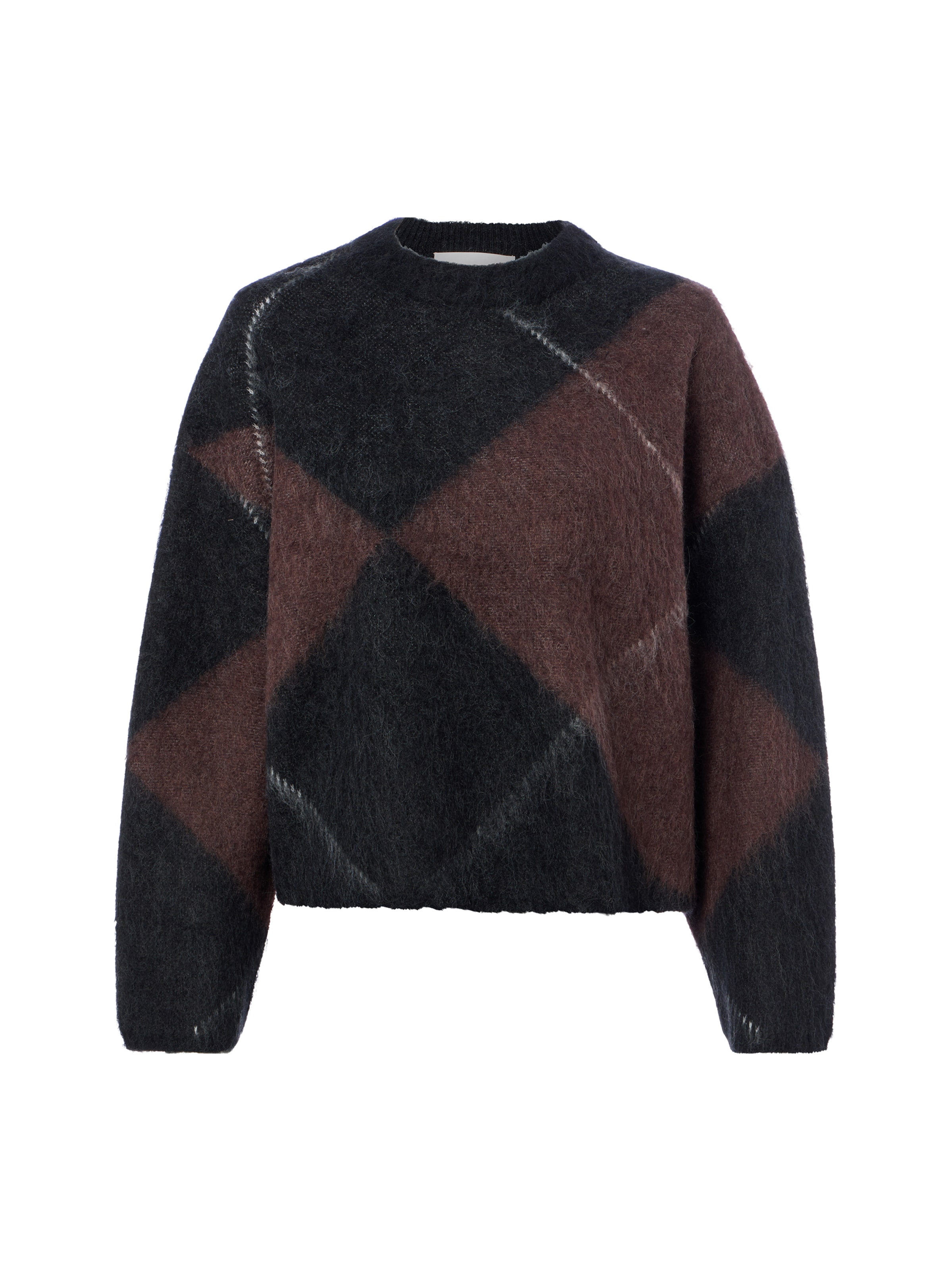 Pull-over 'Pargyle' OPUS en noir : devant