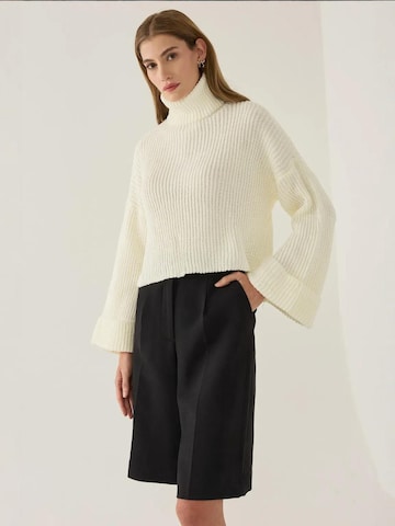 Pullover di Hiccup in bianco: frontale