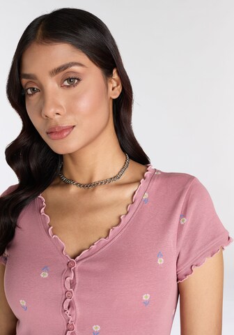 KangaROOS Shirt in Pink