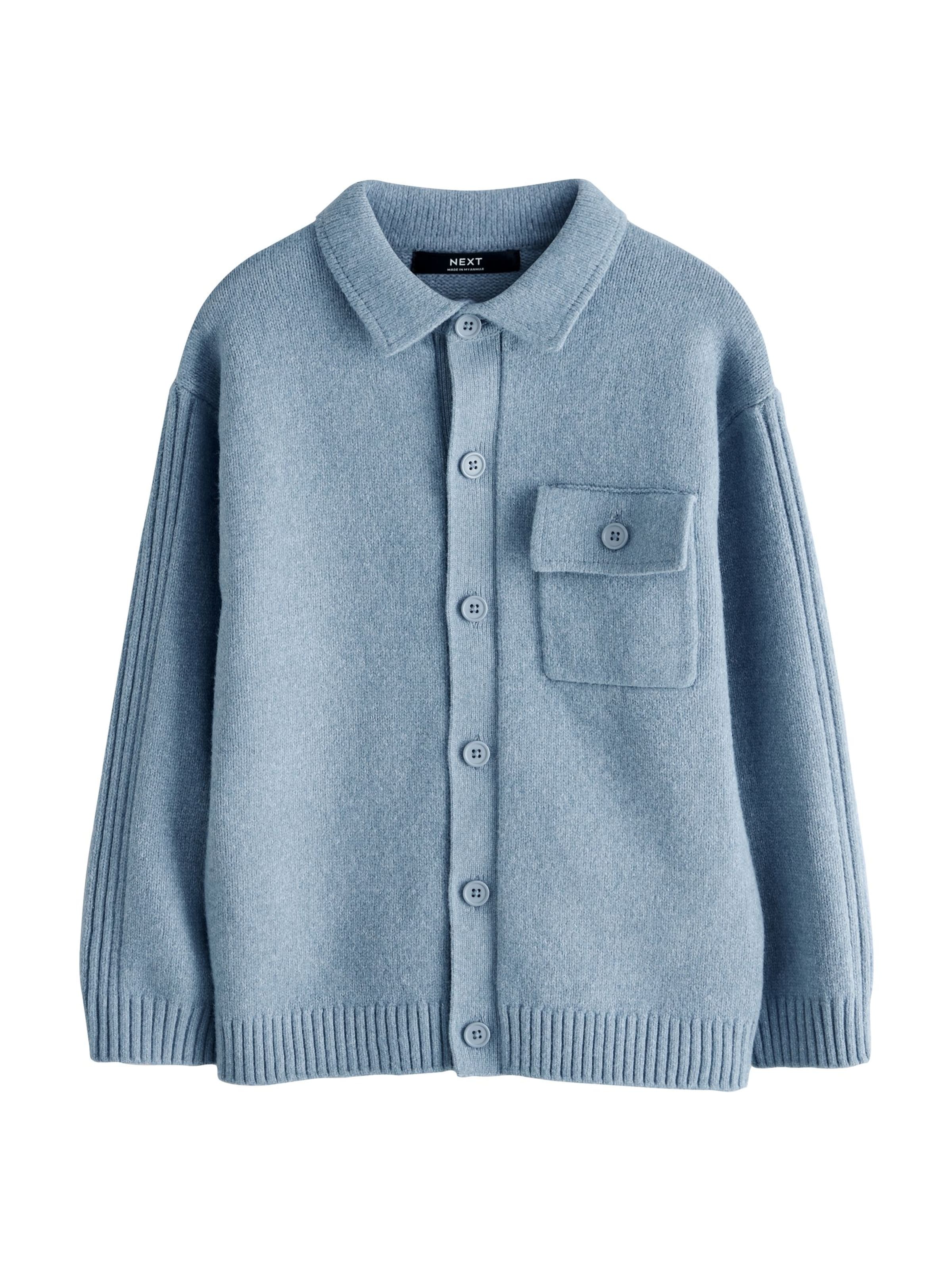 Cardigan Next en bleu : devant