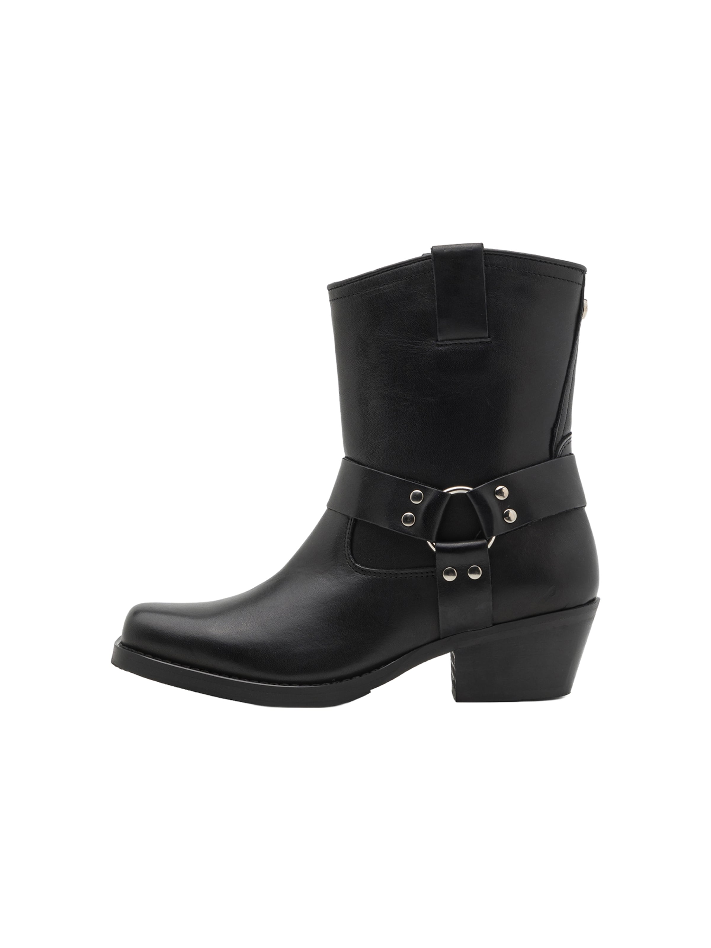 Bottes de cowboy 'Quintana' STEVE MADDEN en noir : devant