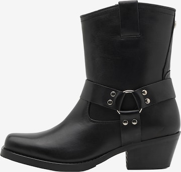 juoda STEVE MADDEN Kaubojiški batai 'Quintana': priekis
