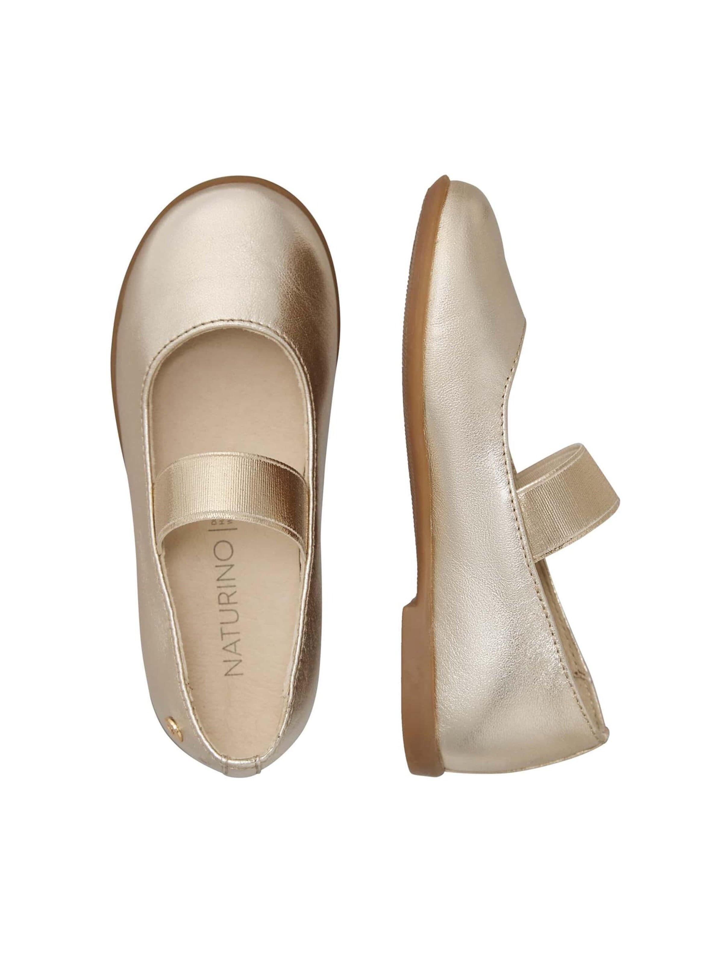 NATURINO Ballerina's 'VALY' in Goud
