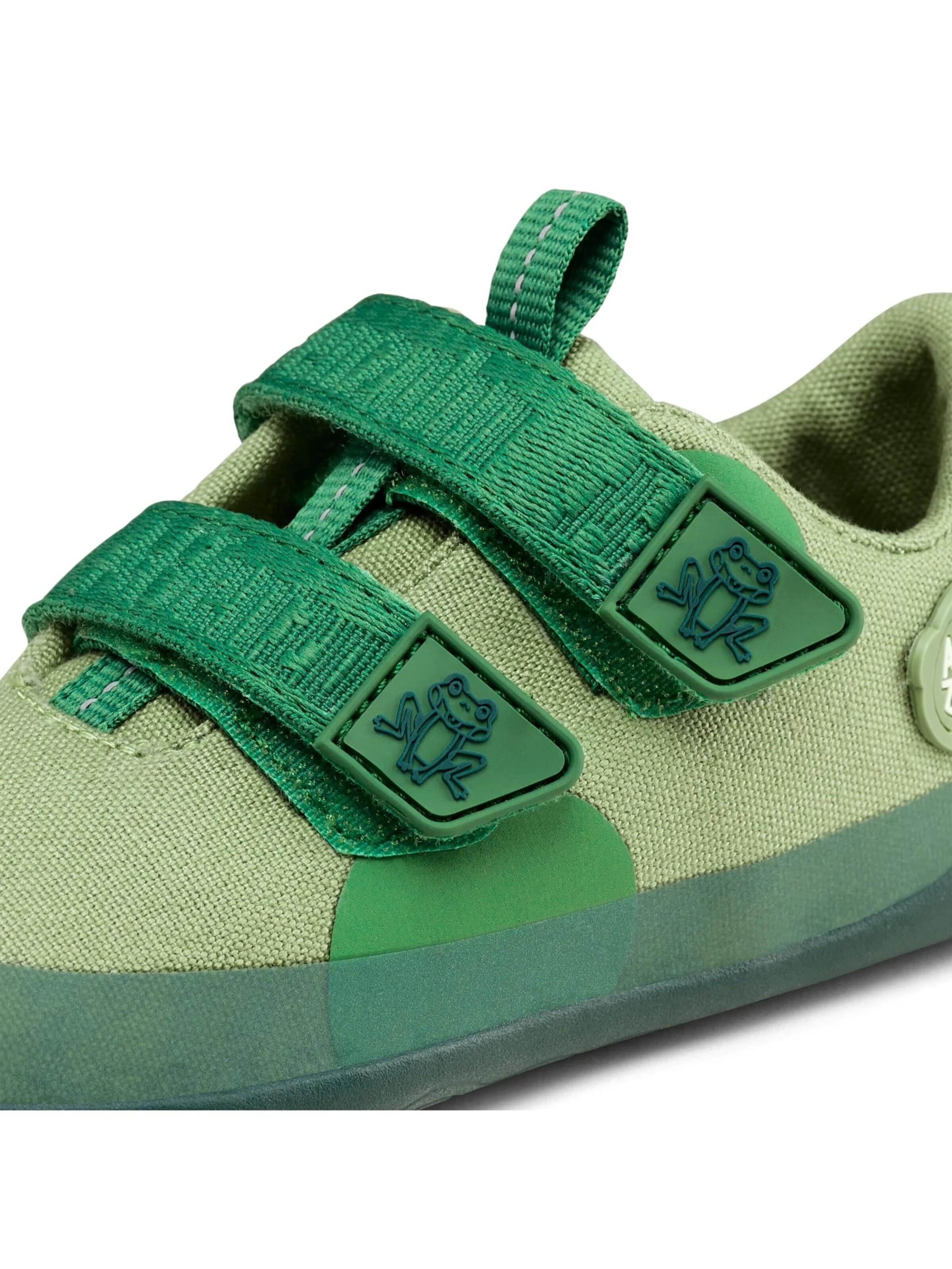 Affenzahn Sneaker 'Sneaker Baumwolle Lucky' in Grün