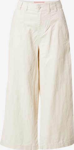 QS by s.Oliver Pants in Beige: front