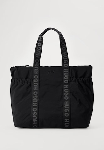 HUGOShopper torba 'Conraad' - crna boja: prednji dio