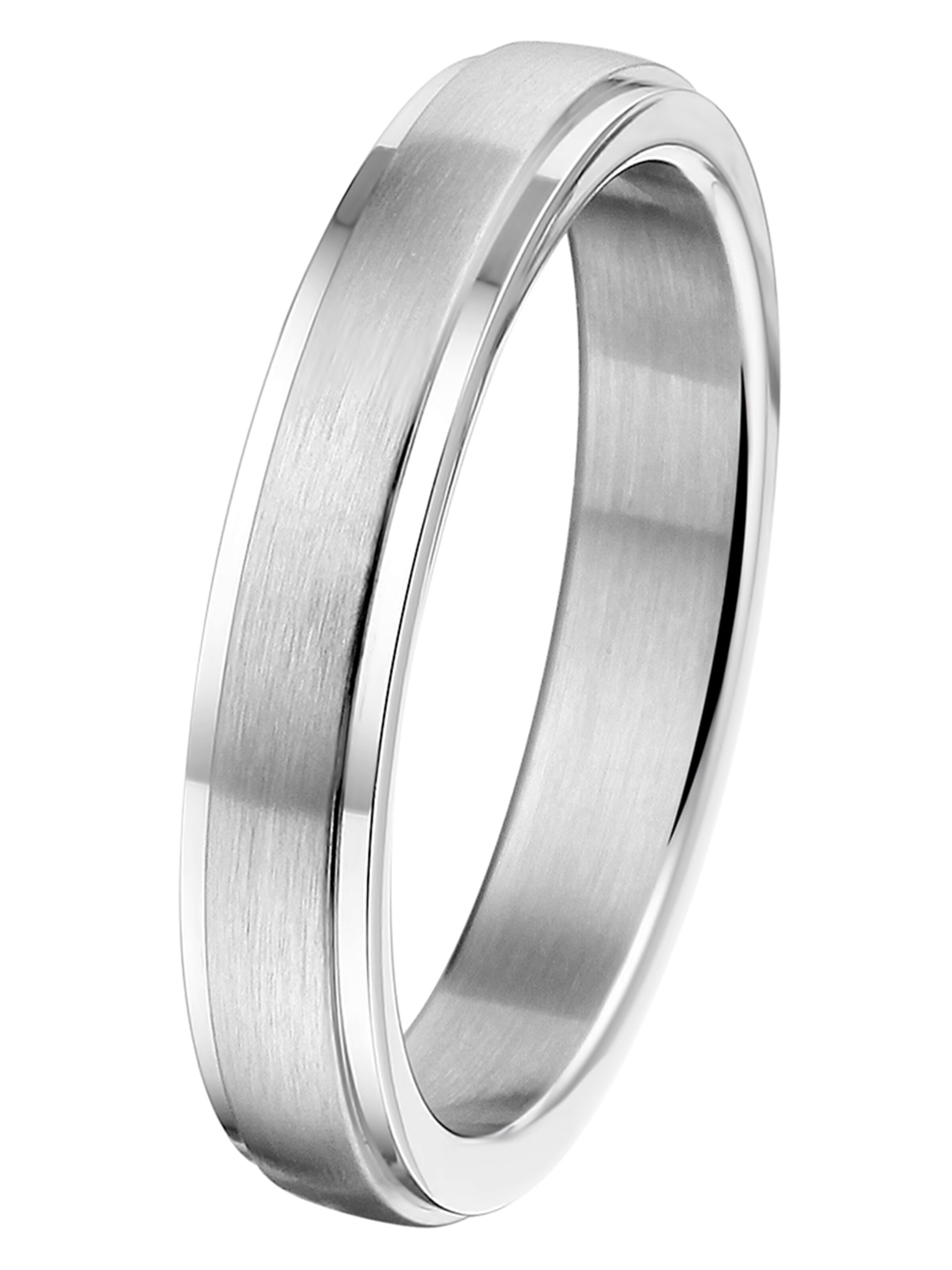 Lucardi Ring in Silver: front