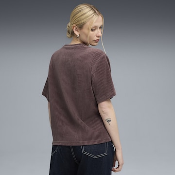 T-shirt fonctionnel 'Essentials' PUMA en marron