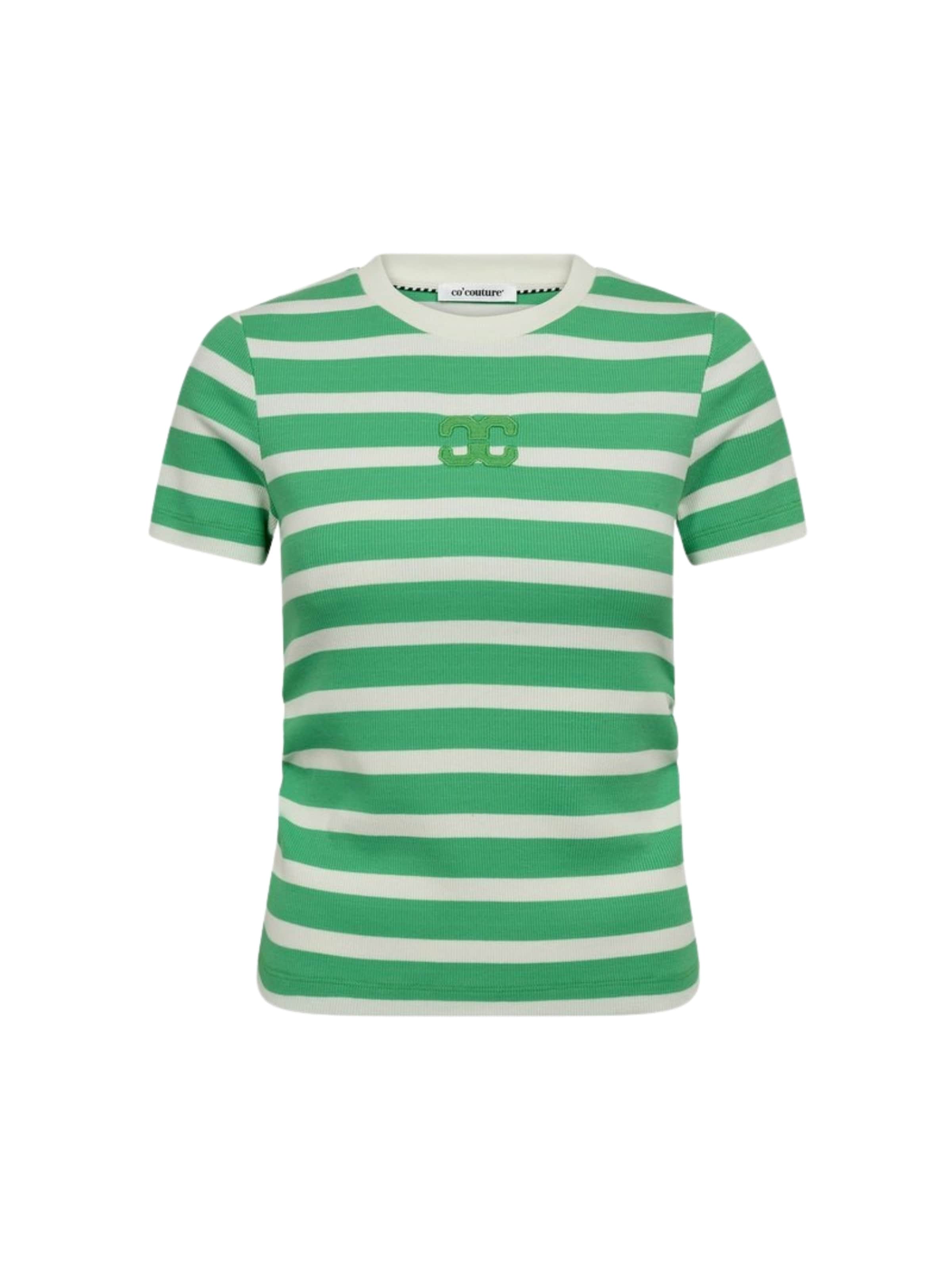 Top ' GrannyCC ' di co'couture in verde: frontale