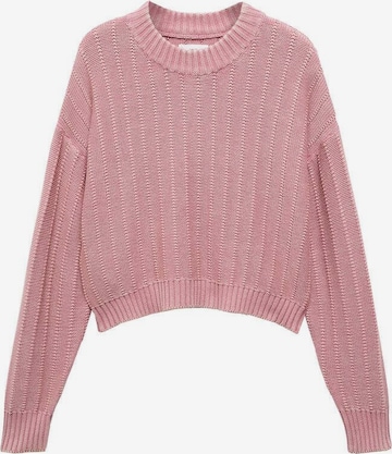 MANGO TEEN Sweater in Pink: front