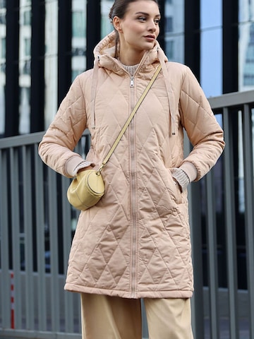 Manteau mi-saison Bigdart en beige