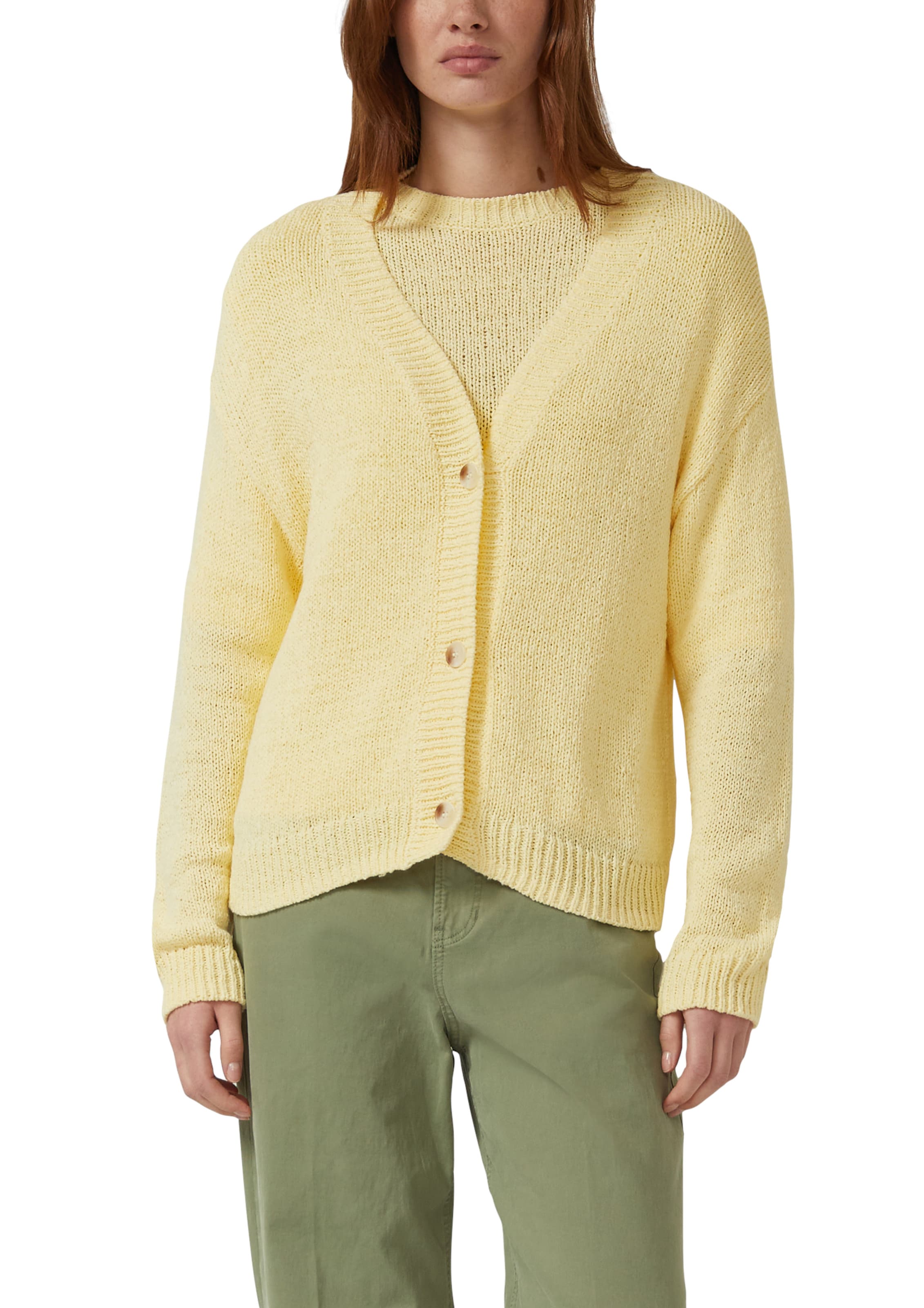 s.Oliver Strickjacke in Gelb