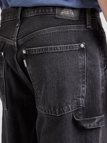 LEVI'S ® Loosefit Τζιν 'Silvertab Baggy Carpenter' σε μαύρο