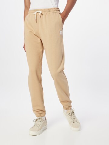 SCOTCH & SODA Tapered Hose in Braun: Vorderseite