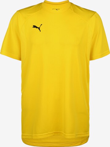 PUMA Performance Shirt 'Liga' in Yellow: front