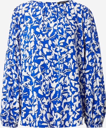 COMMA Blouse in Blauw: voorkant