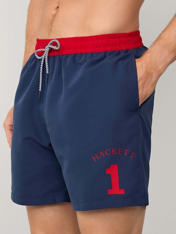 Hackett London Badeshorts in Blau: Vorderseite