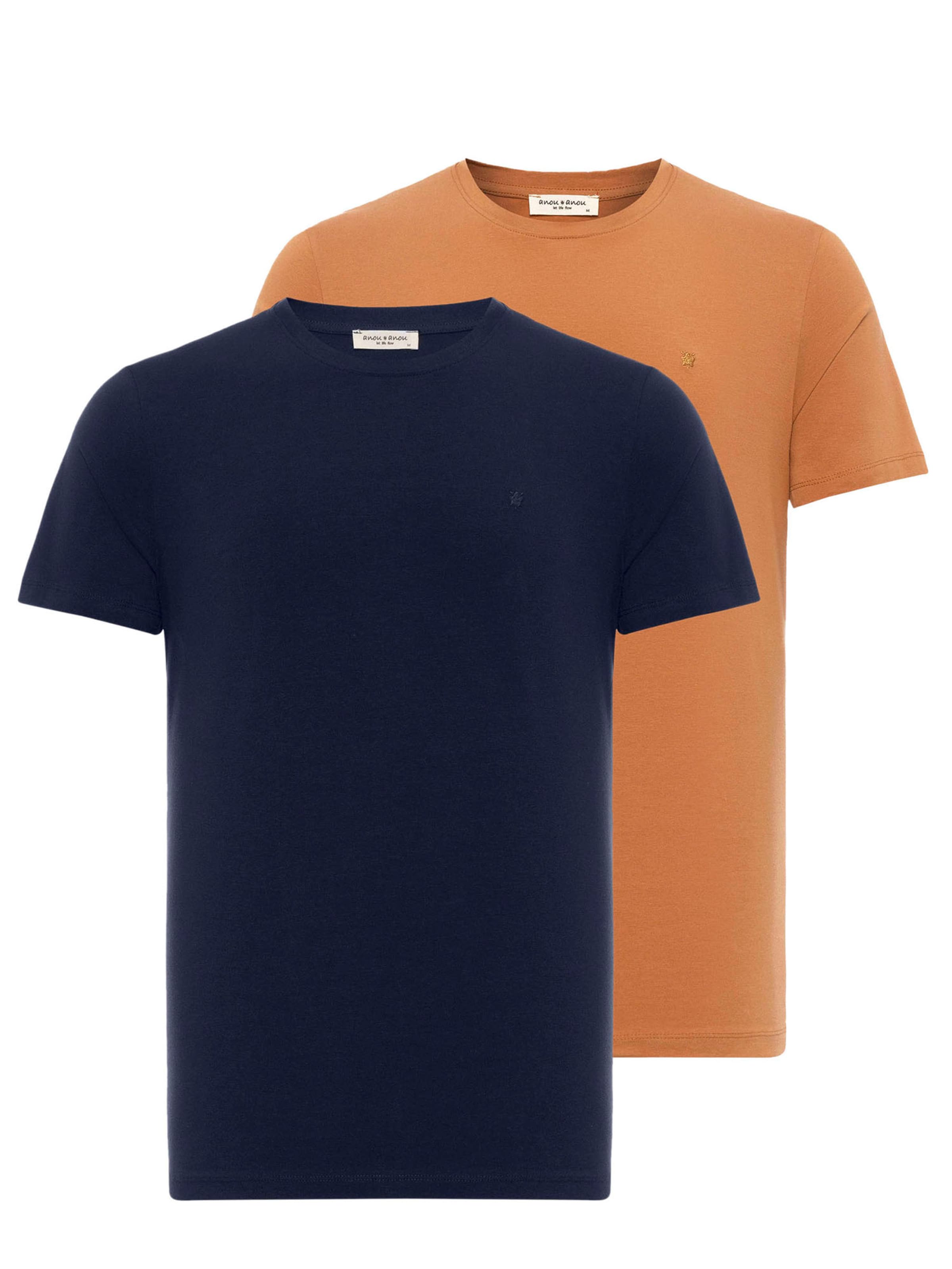 Anou Anou - Camisa em azul: frente