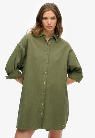 Superdry Bluse in Grün: Vorderseite